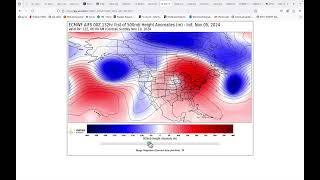 Nov 5, 2024: Cut-off Lows, Dominant Pacific High, Open Gulf =. Multiple Fall Storm Systems ...