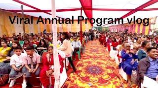 Day -2 Viral Annual Program vlog of 2081 #trending #youtube #capcut