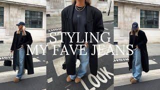 Styling my Fave Pair of Jeans | Winter Outfits