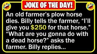  BEST JOKE OF THE DAY! - A young man named Billy decides to buy a horse... | Funny Jokes