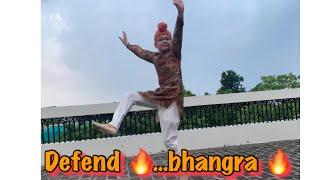 BHANGRA ON DEFEND || BY MANSEHAJ SINGH || JORDAN SANDHU SONG || EASY STEPS OF BHANGRA | BHANGRA