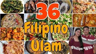 ᥫ᭡ TOP 36 ULAM NA PABORITO KO | SHARE KO SA INYO