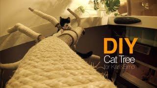 DIY Cat Tree | Cattree | Kratzbaum | D.I.Y. | Karl & Elmo