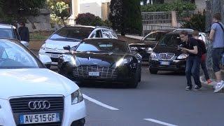 Aston Martin One-77 and Mansory Renovatio SLR at Top Marques Monaco 2015