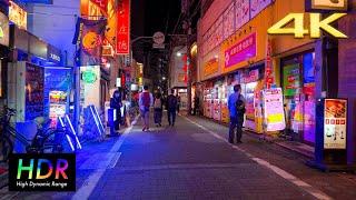 【4K HDR】Tokyo Night Walk in Kamata｜Largest downtown area in Ota-ku