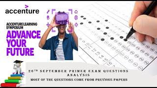 26TH SEPTEMBER PRIMER EXAM ACTUAL QUESTIONS ANALYSIS | MOST QUESTIONS CAME FROM PREVIOUS DUMPS