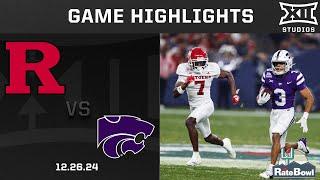 Rutgers vs. Kansas State Game Highlights | 2024 Rate Bowl