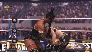 WWE 2K24 Bianca Belair vs. Asuka - 2023 Showcase Match Reversal! #WhatIf