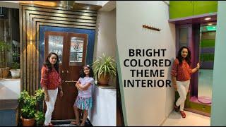 Bright Colored Theme Interior | Glossyspace Interiors and Decors