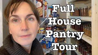 Tour My Homestead Pantries, Freezer, and Canning Stockpile #threeriverschallenge