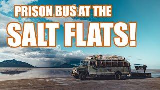 PIT STOP! - We stop by the Bonneville Salt Flats and "break a record" there!