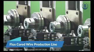 Best Flux Cored Wire Rolling And Forming Line Supplier | Wire Drawing Machine Factory - Three Water