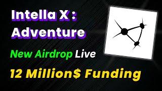 🪂Earn IX$ Tokens | INTELLA X ADVENTURE NEW CONFIRMED AIRDROP | No Investment Airdrop 2024