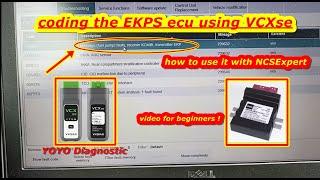 use VCXse for coding the BMW E60 ecu Pump..Video for Beginners. best Hardware used for BMW software.