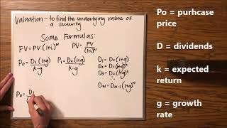 Stock Valuation