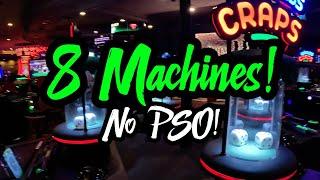 8 Bubble Craps Machines - NO PSO STRATEGY!
