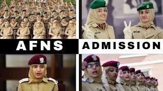 AFNS | ARMED FORCES NURSING SERVICE | Join Pakistan Army! Complete Details @DrHamzaAshraf