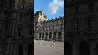 The Louvre Museum in Paris, France. Video record by Delwar Hossain Salim