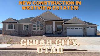 Cedar City New Construction Home Tour In Westview Estates. Cedar City, Utah Real Estate.