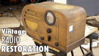 Saving A Filthy Philco Radio | Vintage Philco Radio Restoration