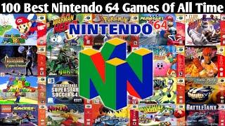 Top 100 Nintendo 64 Games Ever Made | N64 Best Games of All Time