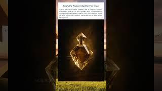 Prompt series | I tried this prompt: a perfume bottle shaped like crystal, glowing in golden mist