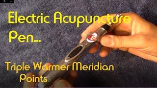 Acupuncture Point electric Meridian Pen, Triple burner