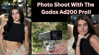 Godox Ad 200 Proll Photo Shoot With video and Pictures!!