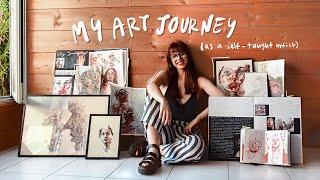 My Art Journey as a Self-Taught Artist (2016-2022)