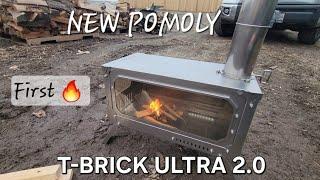 NEW POMOLY T-BRICK ULTRA 2.0 / UNBOXING / FIRST BURN