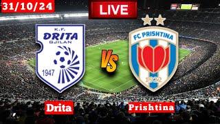 Drita vs Prishtina | Superliga | Fifa Live Match Score Today HD