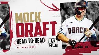 12-Team Roto Mock Draft (2025 Fantasy Baseball)