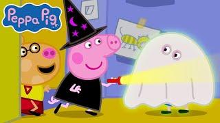 It's a GHOST!  Peppa Pig TV Halloween Episodes