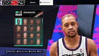 Best Vince Carter Face Creation NBA 2K25