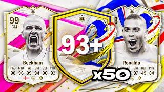 50x 1 OF 4 93+ ICON PLAYER PICKS!  FC 24 Ultimate Team