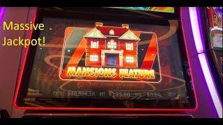 Massive Jackpot Win! Epic Feature on Huff N' More Puff Mansion feature unlocked!