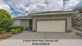 3 Quail Vista Place, Vernon, BC MLS®10326140