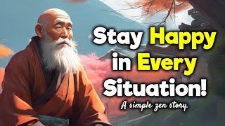 Stay Happy No Matter What the situation is - A Simple Zen Story.