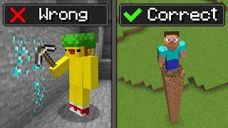 Beating Minecraft the Way Mojang Expected It..