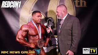 2024 IFBB Olympia Weekend: Tony Doherty Interviews Mr  Olympia 3rd Place Winner Derek Lunsford