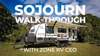 Zone RV CEO's Sojourn Walk-Through | Our Latest Off-Road Caravan Innovations!