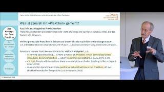 Hans Aeblis «Grundformen» und der Ansatz der «Core Practices» | Prof. Urban Fraefel