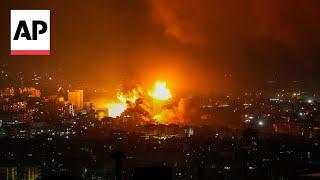 Series of Israel airstrikes hit several locations in Lebanon