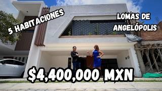 ¡Tu Nuevo Hogar en Lomas de Angelópolis, PUEBLA! Descubre Espacios Increíbles  5 HABITACIONES 