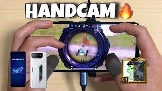 BEST HANDCAM 5Finger + Gyroscope | ROG Phone6 ️ PUBGMOBILE