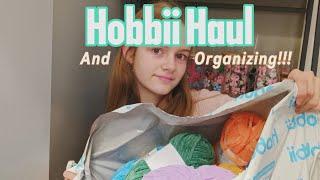 Huge yarn haul+mega organizing! #videos #yarn #hobbiiyarn #hobbii #foryou #youtube #trending