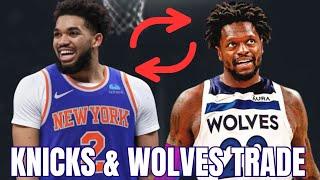 KNICKS TRADE FOR KARL ANTHONY TOWNS! JULIUS RANDLE TO THE TIMBERWOLVES