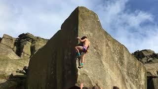 Billy Ridal attempts Careless Torque on 30th anniversary of Ron Fawcett's 1st ascent