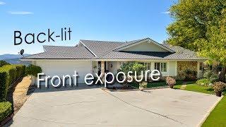 Exposure Blending for Real Estate Exteriors