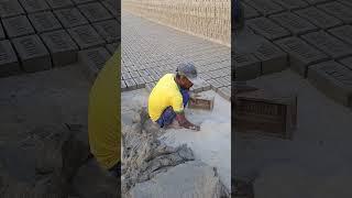 HARD WORK #CONSTRUCTION #SHORTVIDEO #BUILDINGWORKS #MEAT #AMAZING #BRICK